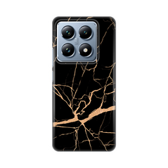 Zastitna silikonska maska (futrola) PRINT - Xiaomi 14T Pro All crni.