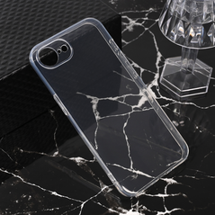 Zastitna silikonska maska (futrola) Ultra Thin - iPhone 16e Transparent.