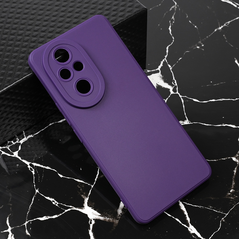 Zastitna maska (futrola) Teracell Giulietta - Huawei Honor 200 Pro mat tamno ljubicasta.
