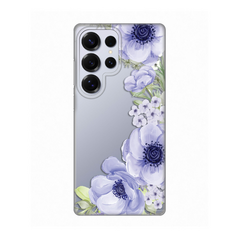 Zastitna ultra tanka (skin) maska / futrola PRINT - Samsung S938 Galaxy S25 Ultra Blue Roses.