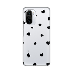 Zastitna ultra tanka (skin) maska / futrola PRINT - Xiaomi Poco F3 Hearts.