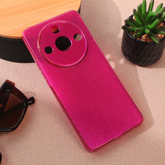 Zastitna maska (futrola) Sparkle Dust - Huawei Honor Magic 6 lite bordo.
