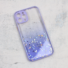 Zastitna maska (futrola) okvir Glitter - iPhone 12 Pro 6.1 ljubicasta.