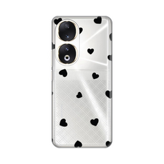 Zastitna ultra tanka (skin) maska / futrola PRINT - Huawei Honor 90 Hearts.