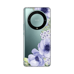 Zastitna ultra tanka (skin) maska / futrola PRINT - Huawei Honor Magic 5 Lite Blue Roses.