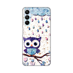 Zastitna ultra tanka (skin) maska / futrola PRINT - Samsung A156 Galaxy A15 5G Owl.