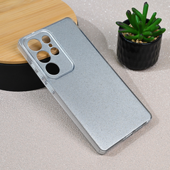 Zastitna maska (futrola) Sparkle Dust - Samsung S938 Galaxy S25 Ultra srebrna.