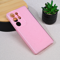 Zastitna maska (futrola) Sparkle Dust - Samsung S938 Galaxy S25 Ultra roze.