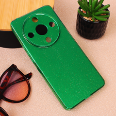 Zastitna maska (futrola) Sparkle Dust - Huawei Honor Magic 6 lite tamno zelena.