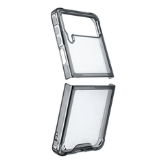 Zastitna maska (futrola) providna TPU - Samsung F721B Samsung F721 Galaxy Z Flip 4 crna.