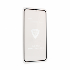 stitno staklo Staklena folija (zastitno kaljeno staklo) za ekran 2.5D full glue - iPhone XR crni.