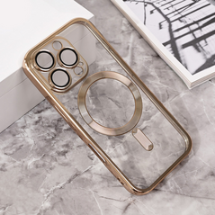Zastitna maska (futrola) Magsafe Lux - iPhone 16 Pro zlatna.