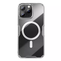 Zastitna maska (futrola) Nillkin Nature Pro Magnetic - iPhone 16 Pro Transparent.