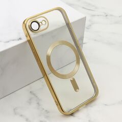Zastitna maska (futrola) CAMERA PROTECT MagSafe - iPhone 16e zlatna (MS).