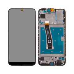 LCD displej (ekran) - Huawei P Smart (2019) + touchscreen crni + okvir CHO.