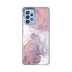 Zastitna silikonska maska (futrola) PRINT - Samsung A525 Galaxy A52 4G/A526 Galaxy A52 5G/A528B Galaxy A52s 5G Pink Marble.