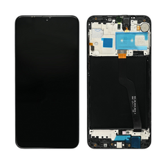 LCD displej (ekran) - Samsung A105/Galaxy A10 (GH82-20227A) + touchscreen + okvir crni FULL ORG-SP.