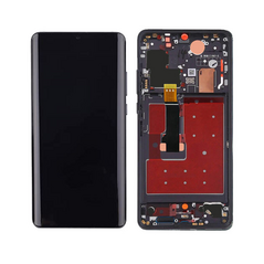 LCD displej (ekran) - Huawei P30 PRO+touch screen crni+frame Black CHO.