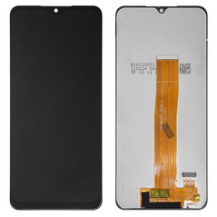 LCD displej (ekran) - Samsung M127 Galaxy M12 + touchscreen crni CHO.
