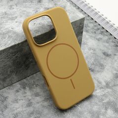 Zastitna maska (futrola) FLEX MagSafe - iPhone 16 Pro (6.3) zlatna (MS).