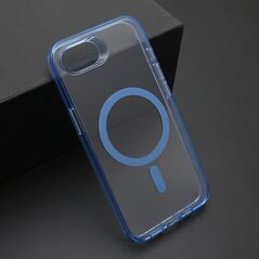 Zastitna maska (futrola) COLOR okvir MagSafe - iPhone 16e plava (MS).