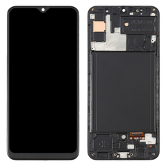 LCD displej (ekran) - Samsung A307/Galaxy A30s + touchscreen + okvir crni Incell.