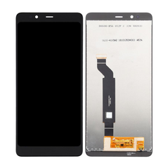 LCD displej (ekran) - Nokia 3.1 Plus + touchscreen crni CHO.