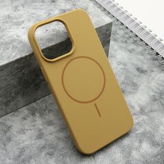 Zastitna maska (futrola) FLEX MagSafe - iPhone 15 Pro Max (6.7) zlatna (MS).