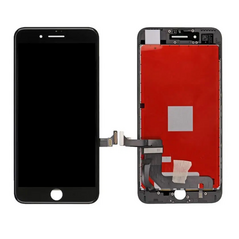LCD displej (ekran) - Iphone 8 Plus + touchscreen crni High-brightness+360pol.