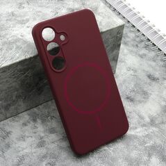 Zastitna maska (futrola) FLEX MagSafe - Samsung S921 Galaxy S24 5G bordo (MS).