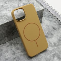Zastitna maska (futrola) FLEX MagSafe - iphone 13 (6.1) zlatna (MS).