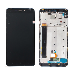 LCD displej (ekran) - Xiaomi Redmi Note 4+touch screen crni+frame.