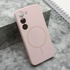Zastitna maska (futrola) FLEX MagSafe - Samsung S911B Galaxy S23 roze (MS).