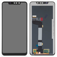 LCD displej (ekran) - Xiaomi Redmi Note 6 Pro+touch screen crni.