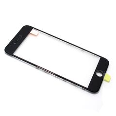 Staklo touchscreen-a - Iphone 8 Plus sa frejmom + oca crni (MS).