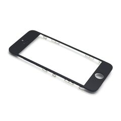 Staklo touchscreen-a - Iphone 5S sa frejmom + OCA sticker crni (MS).