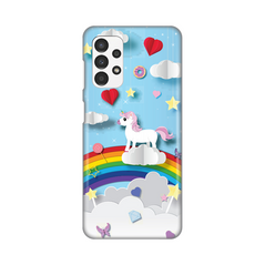 Zastitna silikonska maska (futrola) PRINT - Samsung A135 Galaxy A13 4G Unicorn.