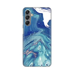 Zastitna silikonska maska (futrola) PRINT - Samsung A245 Galaxy A24 4G Blue Marble.