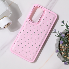 Zastitna maska (futrola) Bling - Samsung A366 Galaxy A36 5G roze.