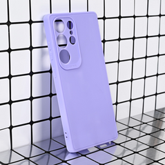 Zastitna maska (futrola) 3D Camera - Samsung S938 Galaxy S25 Ultra ljubicasta.