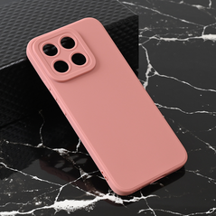 Zastitna maska (futrola) Teracell Giulietta - Huawei Honor X8c mat tamno roze.