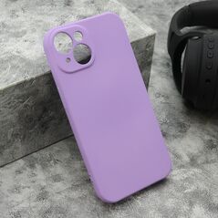 Zastitna maska (futrola) VELVET TOUCH - iPhone 15 ljubicasta (MS).