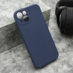 Zastitna maska (futrola) VELVET TOUCH - iPhone 13 (6.1) tamno plava (MS).