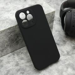 Zastitna maska (futrola) VELVET TOUCH - iPhone 13 Pro (6.1) crna (MS).