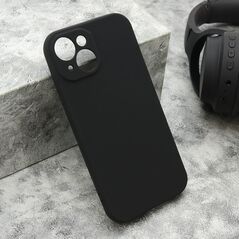 Zastitna maska (futrola) VELVET TOUCH - iPhone 15 crna (MS).