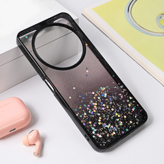 Zastitna maska (futrola) okvir Glitter - Xiaomi Redmi 14C crna.