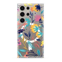 Zastitna maska (futrola) silikonska print MagSafe - Samsung S928 Galaxy S24 Ultra 5G rainbow palm (MS).