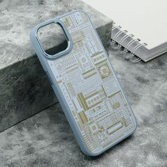Zastitna maska (futrola) MACHINERY - iPhone 14 (6.1) plava (MS).