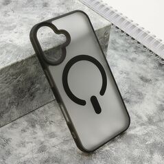 Zastitna maska (futrola) BLURRY MagSafe - iphone 16 (6.1) crna (MS).