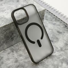 Zastitna maska (futrola) BLURRY MagSafe - iPhone 15 crna (MS).